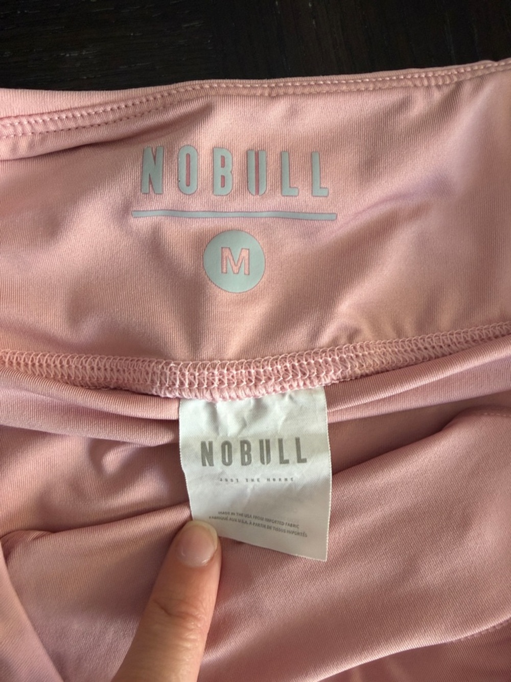 NOBULL Pale Pink Performance Shorts - Picture 2 of 3